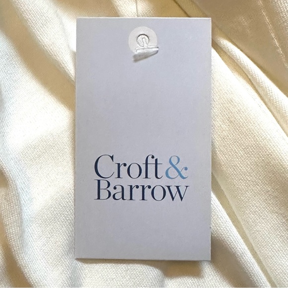 💥5/$15 🥥 Coconut White Henley Top Tee Blouse Work Casual 3/4 sleeve Tunic - Picture 3 of 7